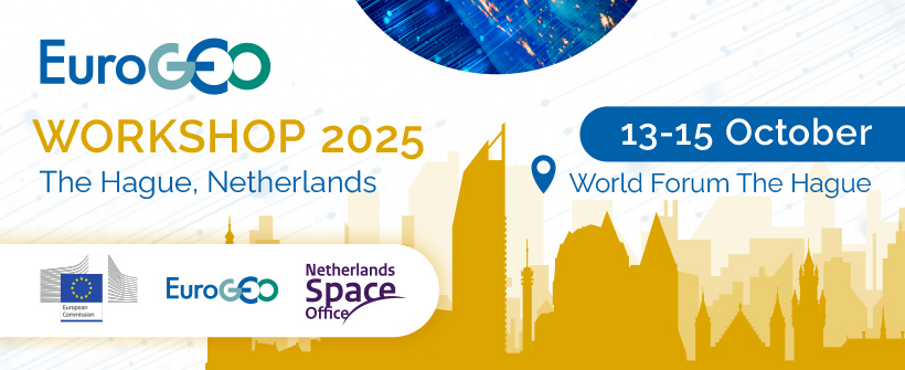 GEOBluePlanet's tweet image. Join us at the @EuroGeo_EU Workshop #EGW25
📅 13–15 October 2025
📍 The Hague, Netherlands
Gather to combine, coordinate, and cooperate, advancing collective Earth Intelligence under the banner of #OneEuroGEO: One Voice.
More details👇
eurogeosec.eu/egw2025/