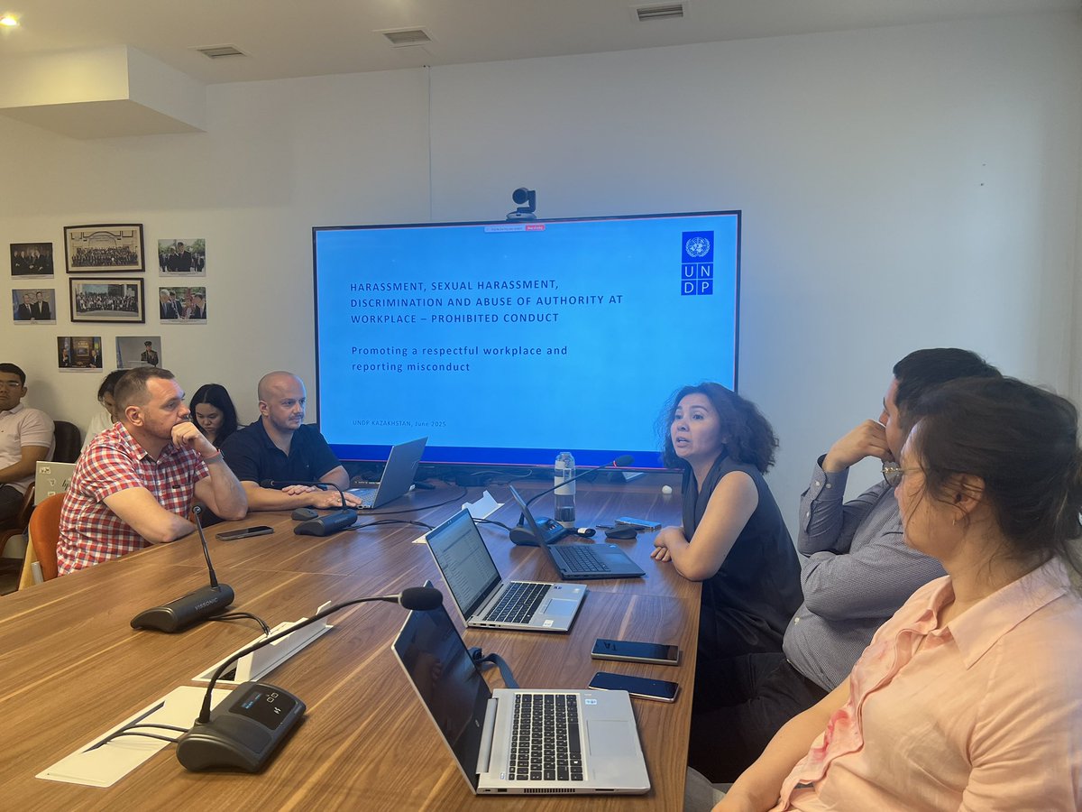 What’s the most valuable asset of any organization? At <a href="/UNDPKAZ/">UNDP Kazakhstan 🇰🇿</a>, we believe it’s our amazing colleagues!
Today we came together to reflect on the All Staff Survey results &amp; explore how 2 make our workplace even better — because a great environment is the foundation of SUCCESS! 🚀