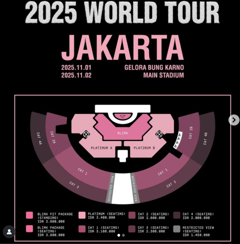 oposehhhhh's tweet photo. selamat siang guys
aku mau jual tiket black pick platinum gate numer seet A-AA 154 duduk belakang pas yang VIP aku jual 3,5jt udah ppn yang minat DM aku aja
#BLACKPINK #BLACKPINK_WORLDTOUR2025 #blackpinkindonesia https://t.co/4rNJKPatO4