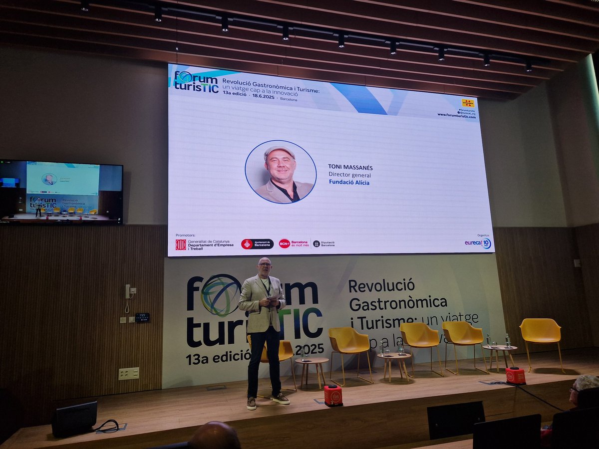 Eurecat (@eurecat_news) on Twitter photo 👉Comença la 13a edició del congrés #ForumTurisTIC, especialitzat en l'aplicació de la tecnologia al turisme organitzat per #Eurecat amb el suport de <a href="/empresacat/">Empresa</a> <a href="/catexperience/">Catalunya Experience</a> <a href="/BCNmoltmes/">Barcelona és molt més</a> <a href="/bcn_ajuntament/">Ajuntament de Barcelona</a> 👉Comença la 13a edició del congrés #ForumTurisTIC, especialitzat en l'aplicació de la tecnologia al turisme organitzat per #Eurecat amb el suport de <a href="/empresacat/">Empresa</a> <a href="/catexperience/">Catalunya Experience</a> <a href="/BCNmoltmes/">Barcelona és molt més</a> <a href="/bcn_ajuntament/">Ajuntament de Barcelona</a>