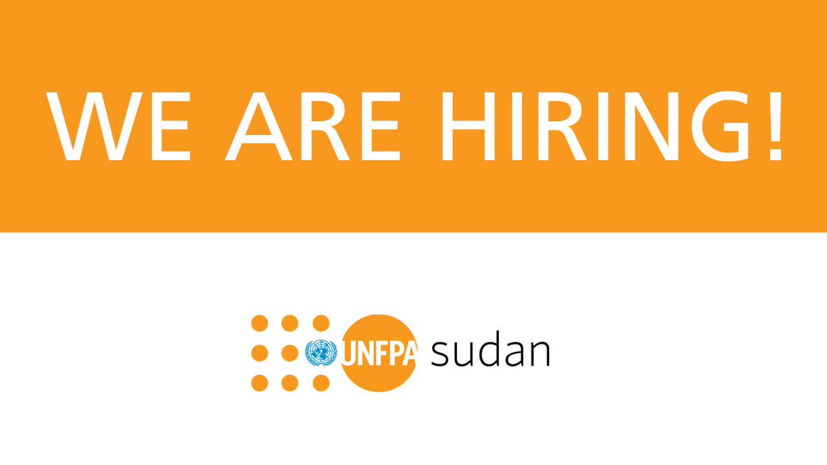 _UnfpaSudan's tweet image. Join Our Team!
UNFPA Sudan is looking for a qualified candidate to fill the position of Reproductive Health Information Management Consultant based in Port Sudan.
To apply and learn more about the role, please visit the following link:
estm.fa.em2.oraclecloud.com/hcmUI/Candidat…
#ForSudan