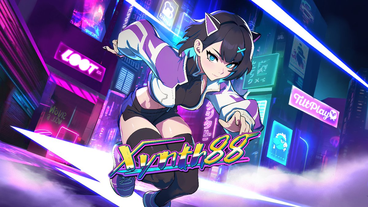 ブロックチェーンゲーム「Xynth88」，LINEミニアプリとしてリリース。サイバーパンク風の未来都市で，障害物を避けながら走るランゲーム  https://t.co/GuDQ5hfwSq リリースにあわせて，ソニーグループのブロックチェーン「Soneium」上で発行されたNFTキャラクター  ...