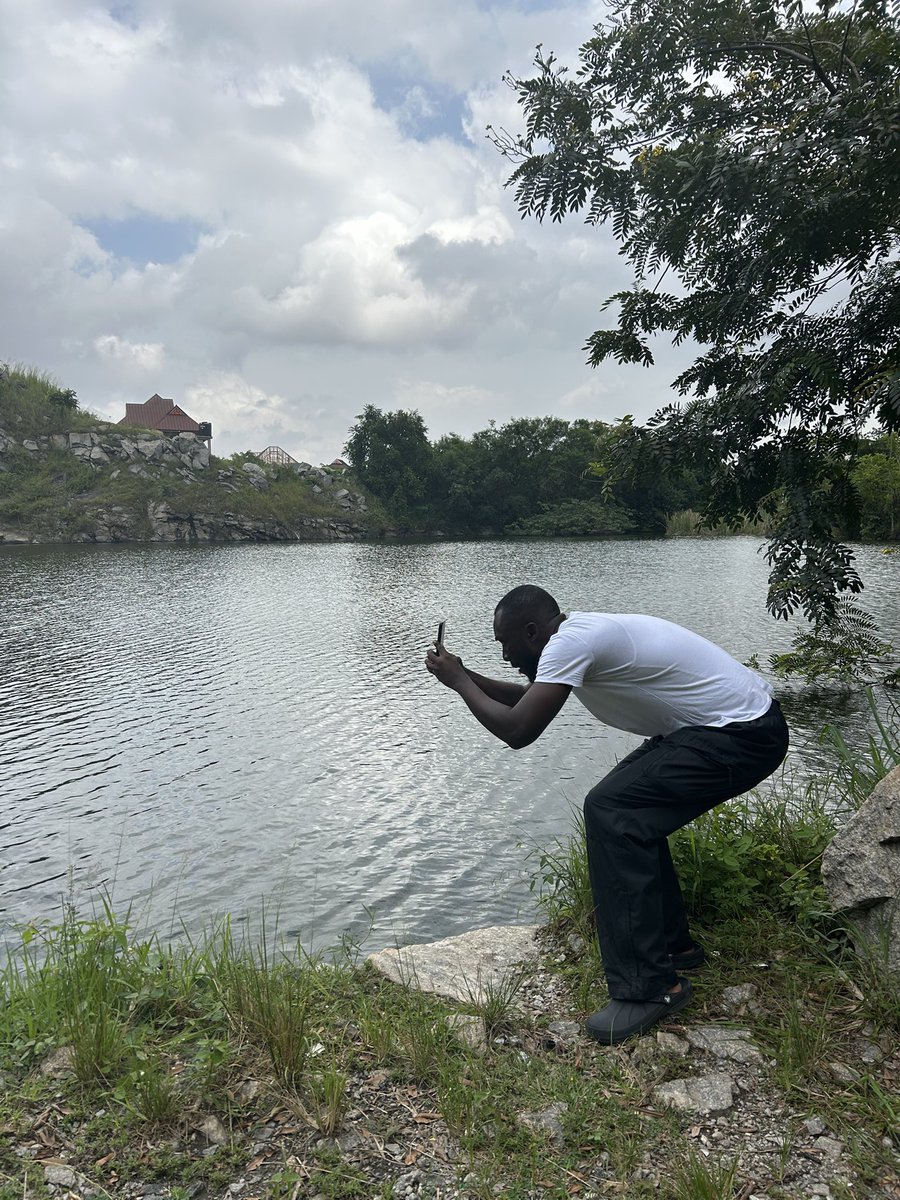 Found this place in Kumasi, it used to be a stone quarry and mining site, but it has been abandoned for years now.