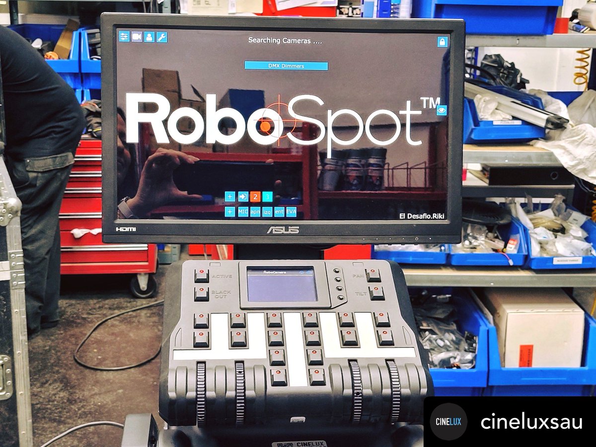 Robelighting's tweet image. Taking our #WarehouseWednesday to Madrid with Cinelux SAU working with their @Robelighting #RoboSpot followspot systems.

#robelighting #robeinnovation #cineluxsau #lightingtech #techlife