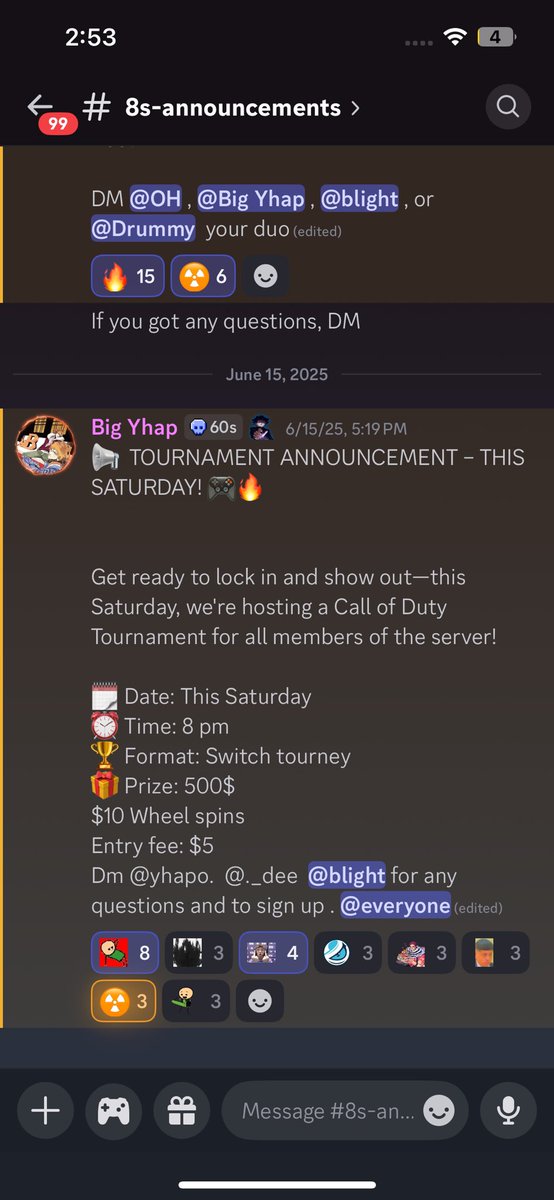 syoung_o's tweet image. Switch tourney this weekend lock in discord.gg/P8vQNqWX