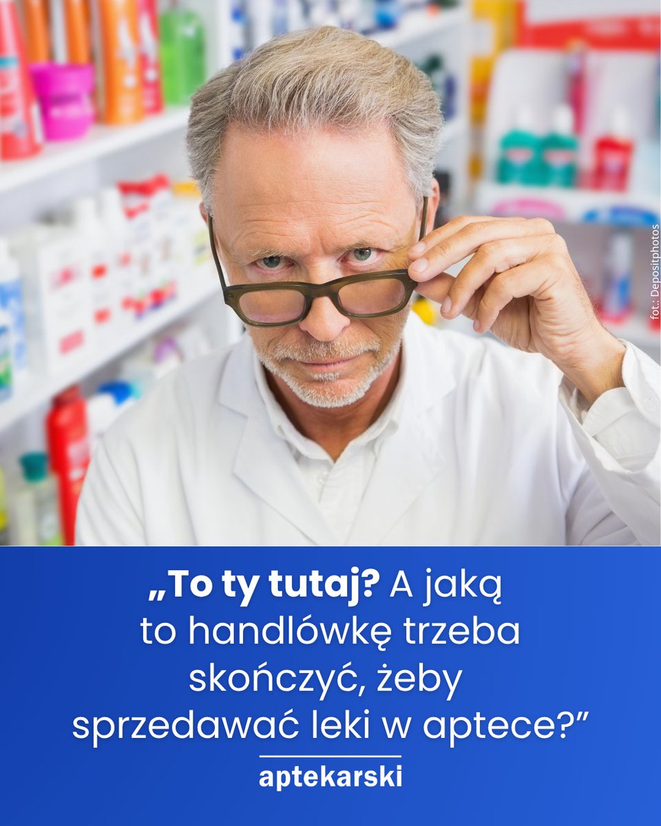 ❗ Apteka to nie „sklep z lekami”, magister farmacji/farmaceuta to nie „sprzedawca”, a w aptece nie ma „lady”, tylko pierwszy stół, przez który leki są wydawane, a nie „sprzedawane”! - pisze mgr farm. Marta Trafidło. Więcej: 👉 aptekarski.com/artykul/farmac…