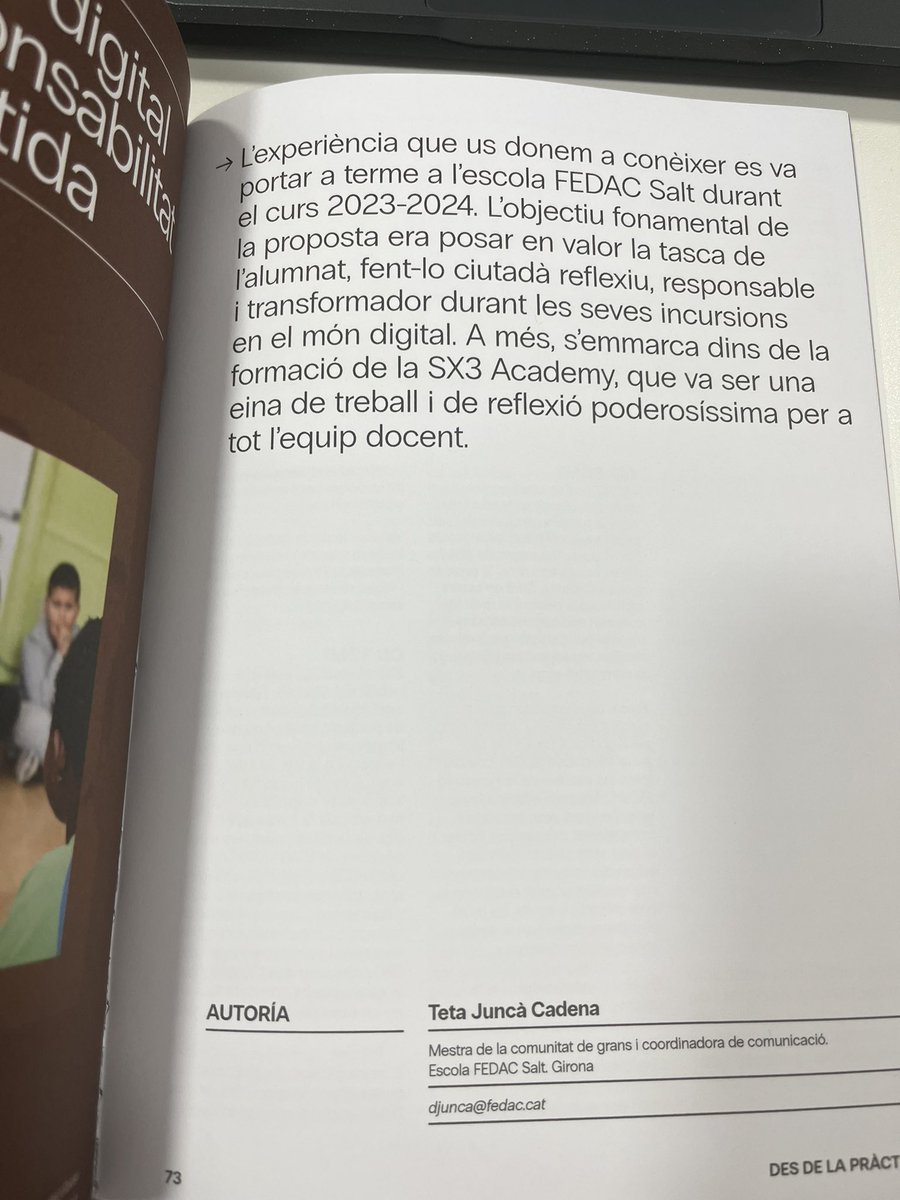 Marta Sala Torres (@martasalafedac) on Twitter photo <a href="/FEDACSalt/">FEDAC Salt</a> comparteix la seva experiència en educació mediàtica i benestar digital a la revista <a href="/EditorialGrao/">GRAÓ</a> ✅ #feinabenfeta <a href="/EscolesFEDAC/">Escoles FEDAC</a> <a href="/FEDACSalt/">FEDAC Salt</a> comparteix la seva experiència en educació mediàtica i benestar digital a la revista <a href="/EditorialGrao/">GRAÓ</a> ✅ #feinabenfeta <a href="/EscolesFEDAC/">Escoles FEDAC</a>