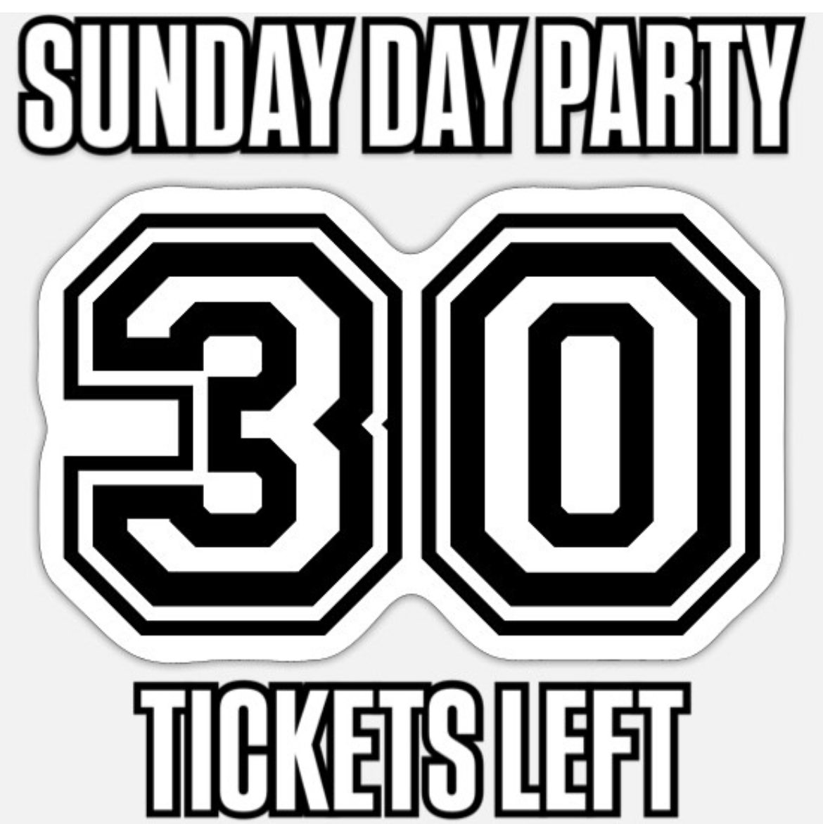 Only 30 left for this Sundays old skool day party 
seetickets.com/event/old-skoo…