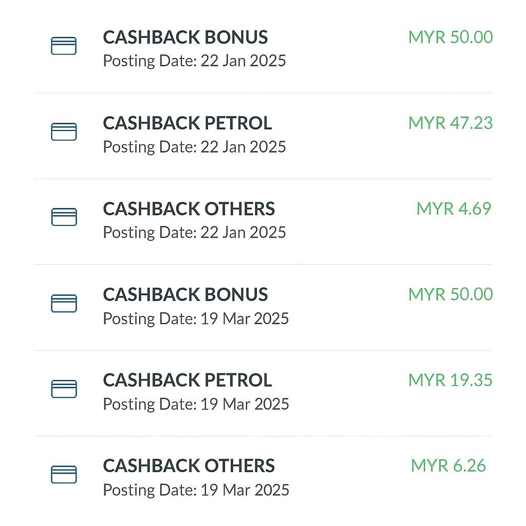 aisarroses's tweet photo. Aku nobatkan Credit Card untuk Cashback jatuh kpd RHB Shell ni… ⛽️ 💳 

Sebabnyaa:

✅Cashback sehingga RM100+ setiap bulan dengan mudah
✅ Isi Minyak, Beli barang online/topup eWallet, grocery boleh dapat cashback 
✅Patuh Syariah dgn konsep Ujrah &amp; Qard

Lepas tu — https://t.co/BBbYeZzeJE