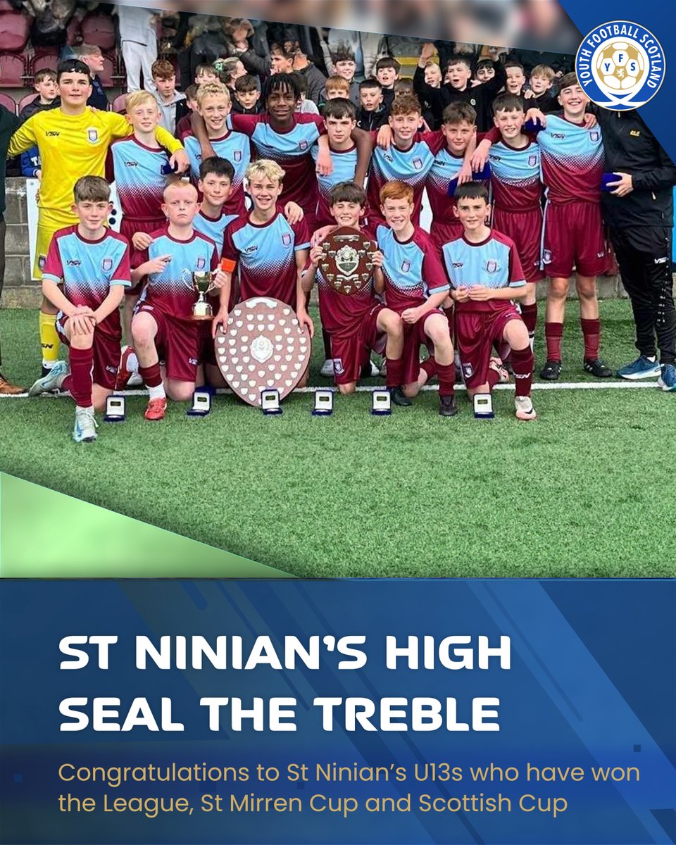YFS (@yfst) on Twitter photo ๐ง๐ฅ๐๐๐๐ ๐๐๐๐ ๐ฃ๐๐ข๐ก๐ฆ ๐
Congratulations to <a href="/snhsfootball/">St Ninian's Football</a> U13s, Scottish Cup, League and St Mirren Cup winners 2025!
๐๐ ๐๐ ๐๐ผ๐๐ฟ ๐ฐ๐ต๐ฎ๐บ๐ฝ๐ถ๐ผ๐ป๐ ๐ฝ๐ผ๐๐๐ ๐ง๐ฅ๐๐๐๐ ๐๐๐๐ ๐ฃ๐๐ข๐ก๐ฆ ๐
Congratulations to <a href="/snhsfootball/">St Ninian's Football</a> U13s, Scottish Cup, League and St Mirren Cup winners 2025!
๐๐ ๐๐ ๐๐ผ๐๐ฟ ๐ฐ๐ต๐ฎ๐บ๐ฝ๐ถ๐ผ๐ป๐ ๐ฝ๐ผ๐๐๐