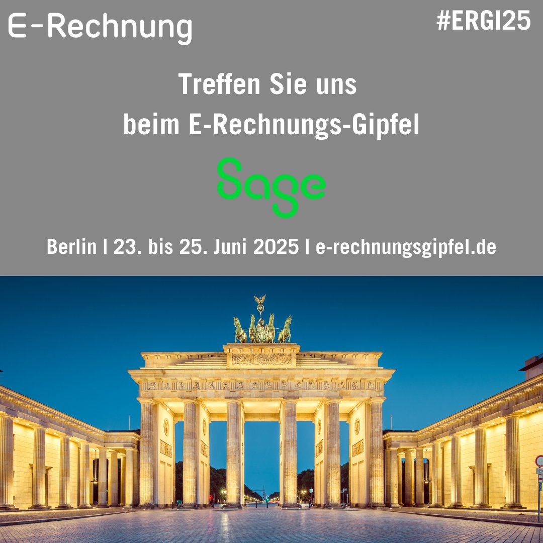 Vom 23. bis 25. Juni 2025 sind wir beim E-Rechnungs-Gipfel dabei – und bringen echte Erfahrungswerte aus dem Mittelstand mit.

Besuchen Sie uns vor Ort, tauschen Sie sich mit unseren Experten aus und holen Sie sich neue Impulse für Ihre eigene Umsetzung. Wir freuen uns auf Sie!
