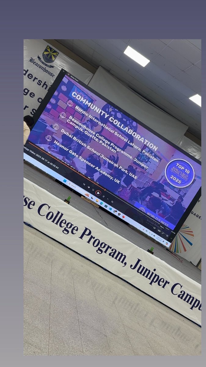 Mir Murad Baluch (@panjgur) on Twitter photo Proud to share that my school, Beaconhouse Juniper Campus Quetta, has been ranked among the Top 10 Schools in the World! 🌍📚
A remarkable achievement for Balochistan and Pakistan. Proud moment for all of us! 🇵🇰✨
<a href="/BSSWorldwide/">Beaconhouse</a> <a href="/PakSarfrazbugti/">Sarfraz Bugti</a> <a href="/CMShehbaz/">Shehbaz Sharif</a> #Quetta #Top10Schools Proud to share that my school, Beaconhouse Juniper Campus Quetta, has been ranked among the Top 10 Schools in the World! 🌍📚
A remarkable achievement for Balochistan and Pakistan. Proud moment for all of us! 🇵🇰✨
<a href="/BSSWorldwide/">Beaconhouse</a> <a href="/PakSarfrazbugti/">Sarfraz Bugti</a> <a href="/CMShehbaz/">Shehbaz Sharif</a> #Quetta #Top10Schools
