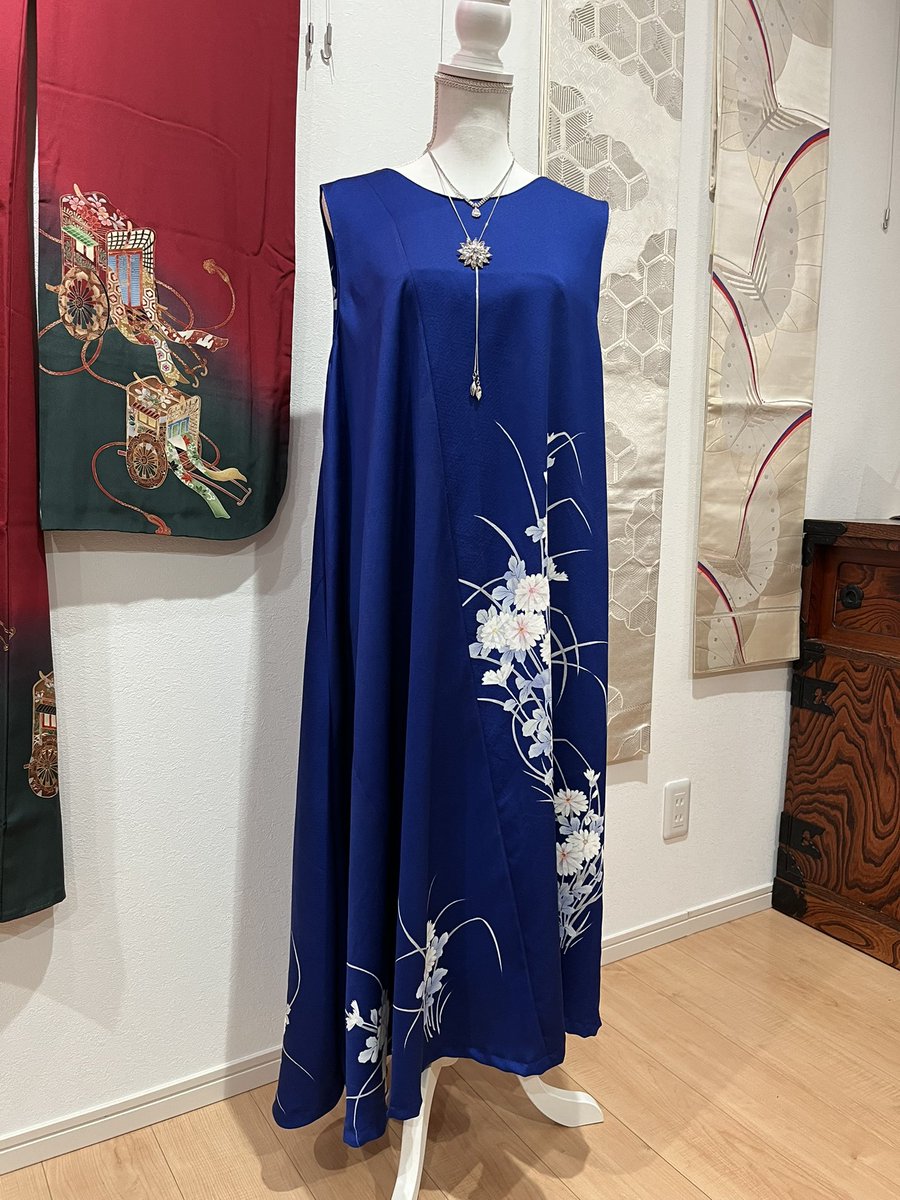 着物リメイク✨お気に入りのドレス✨