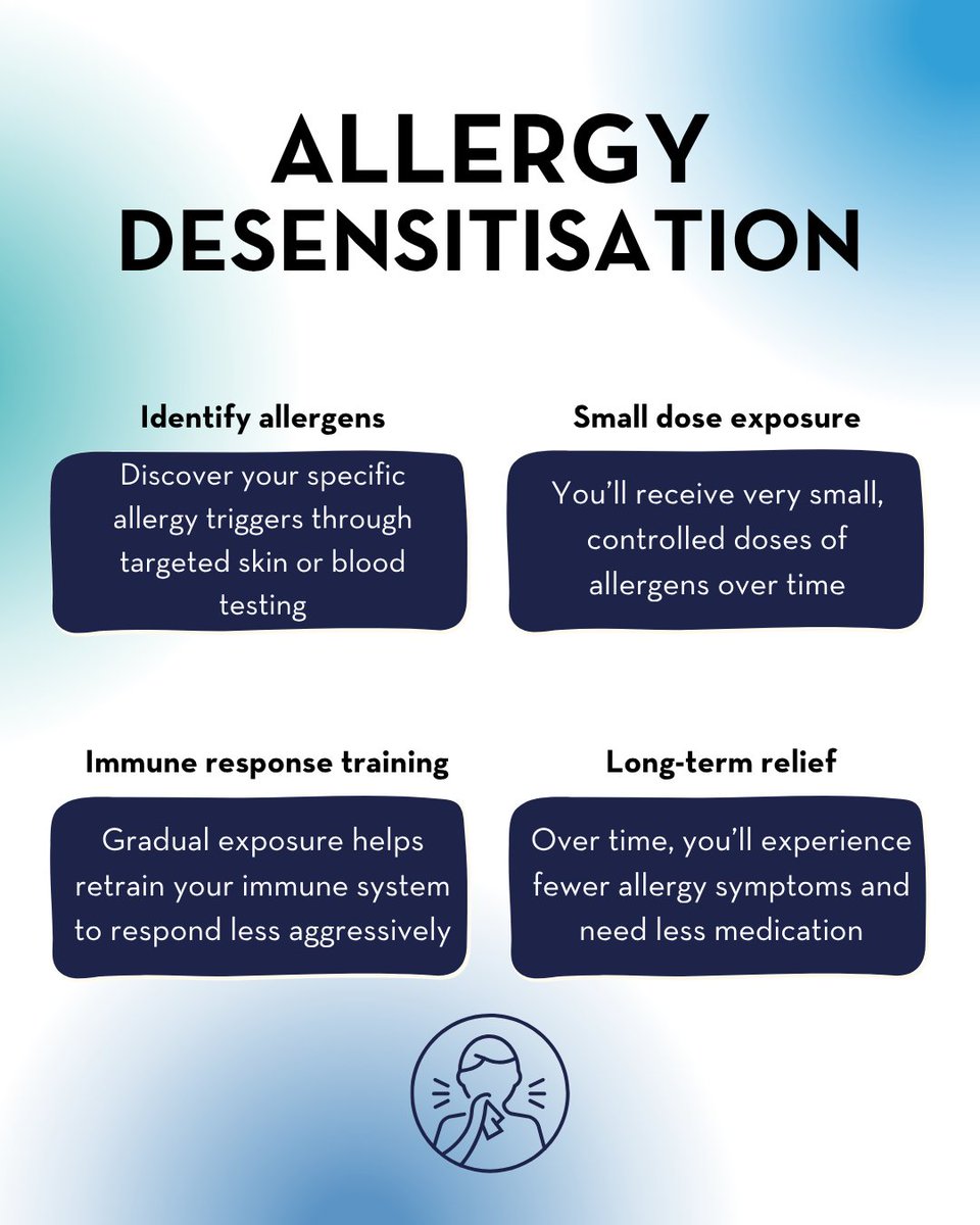 HarleySt_Ent's tweet image. Thinking about allergy desensitisation? It’s a great option for long-term hay fever relief, reducing reliance on medication. 
Book your consultation at Harley Street ENT Clinic today: harleystreetent.com 

#HarleyStENT #Desensitisation #HayFeverHelp #ENTSupport #AllergyRelief