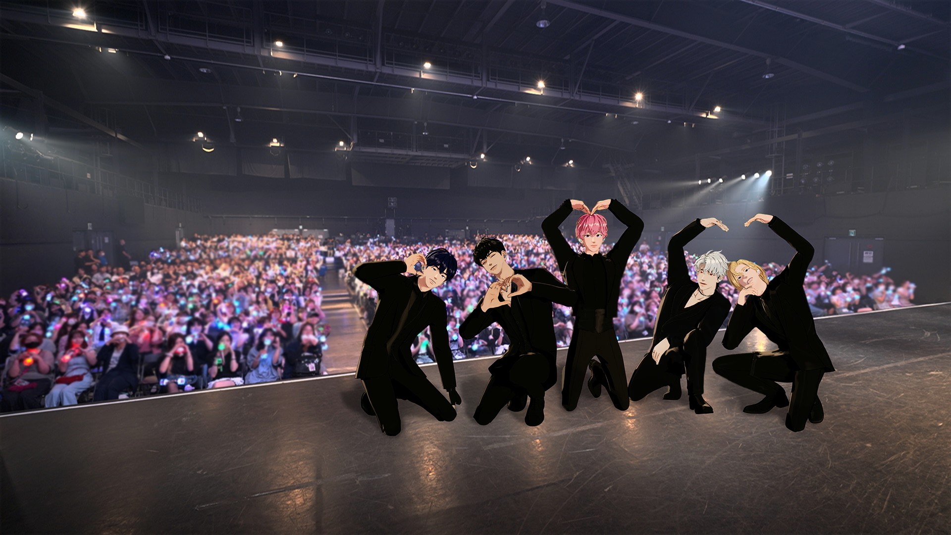 次元の壁を飛び越えてPLAVEが初のライブビューイングを開催