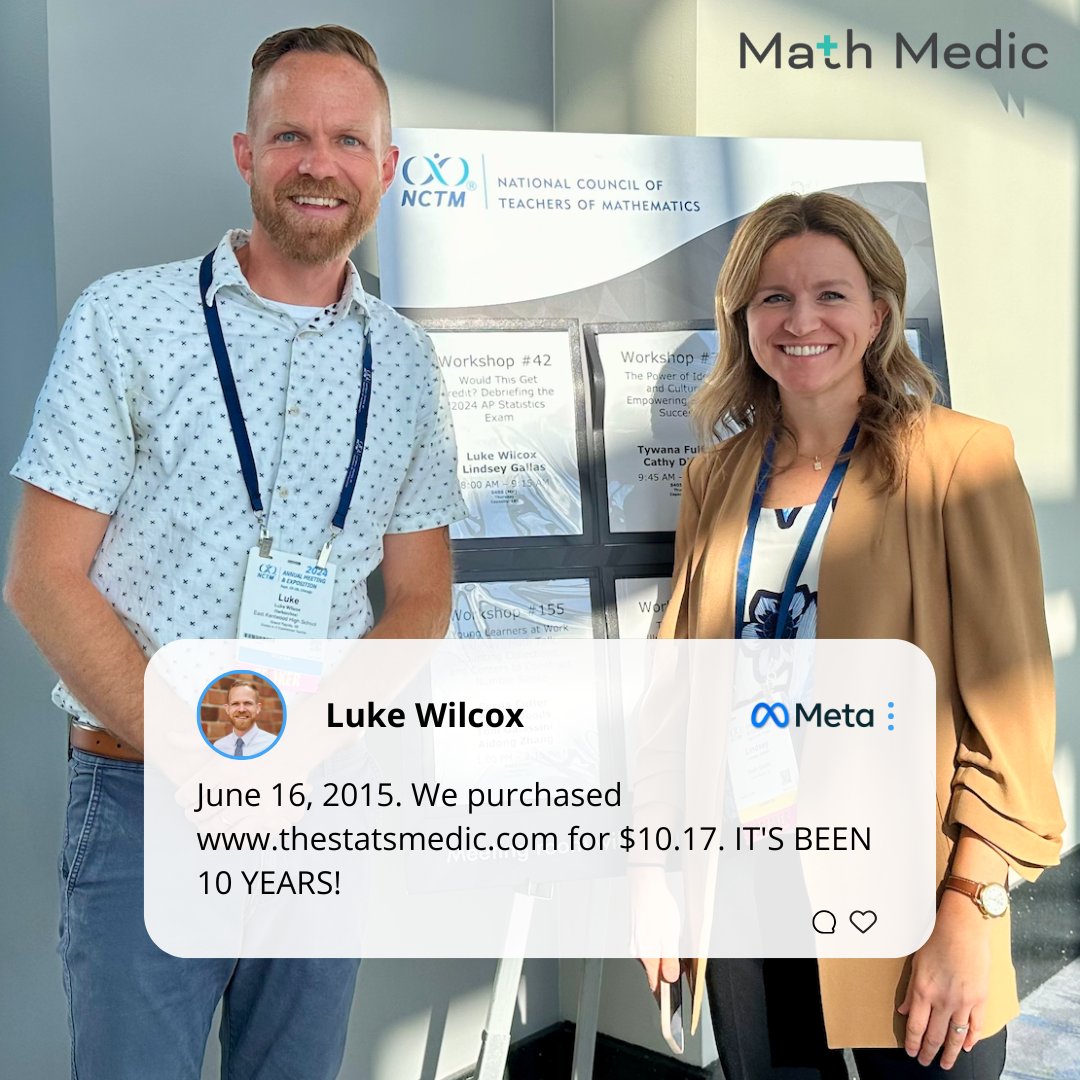 MathMedic's tweet image. Math Medic has come a long way in the past decade. Thank you all for being a part of this journey with us! 🎉 #MathMedic #EFFL #grateful #thankyou #MTBoS