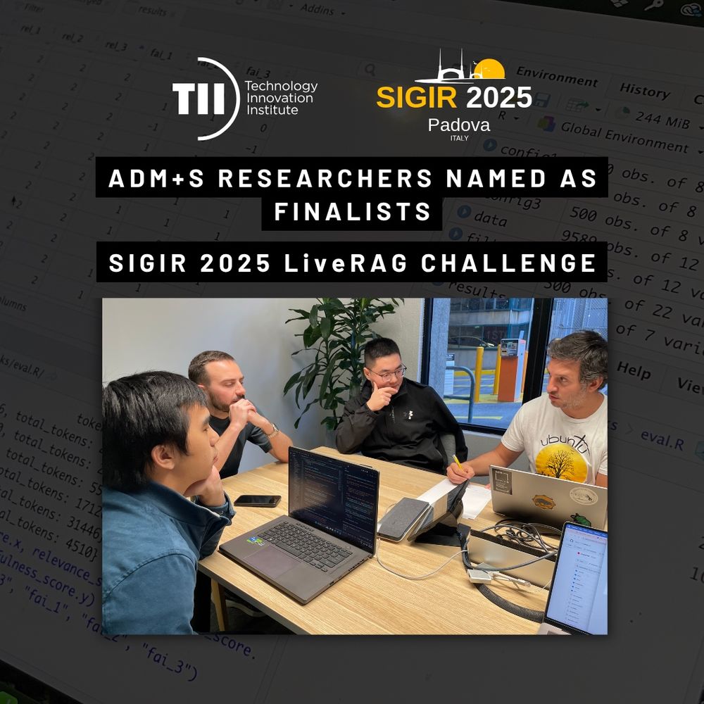 The paper describing our GRAG finalist approach of the <a href="/SIGIRConf/">SIGIR 2025</a> #sigir2025 #LiveRAG Challenge is available here: arxiv.org/abs/2506.14516

We also released the code: github.com/rmit-ir/GRAG-L…

admscentre.org.au/adms-researche…
Happy GRAGging! 
<a href="/OlegZendel/">Oleg Zendel</a>  <a href="/rankun203/">Kun</a> <a href="/shuoqi_sun/">Shuoqi Sun</a> Khoi Nguyen