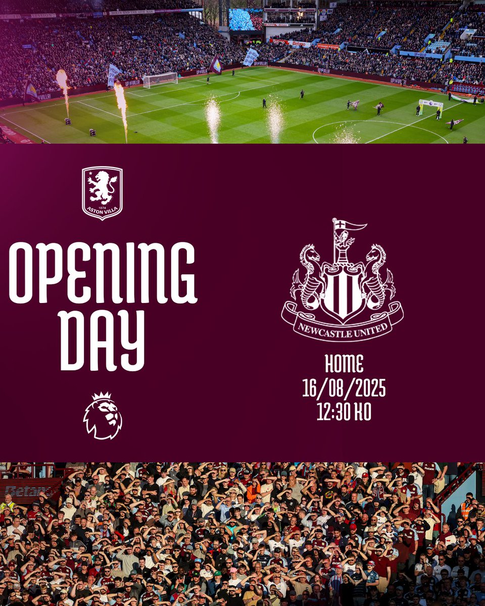 Opening-up with a home tie against Newcastle United 👊