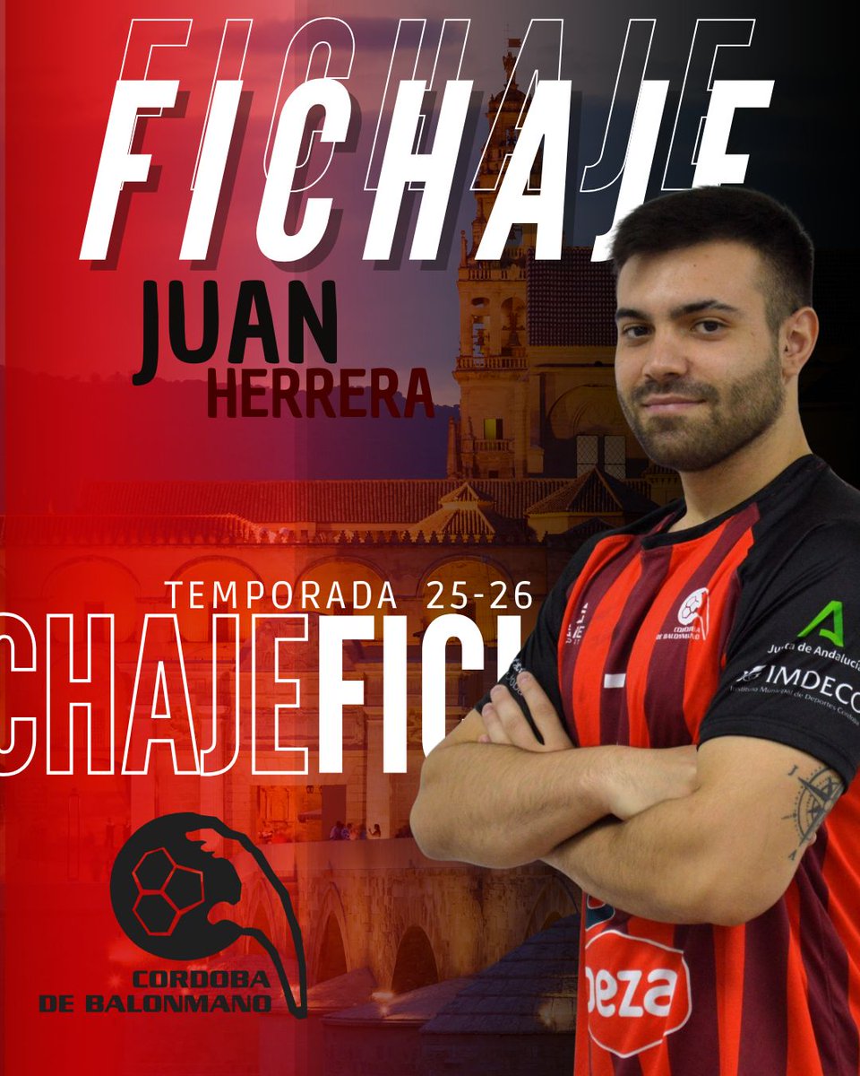 🚨 FICHAJE
Primera incorporación para el proyecto del @FundCajasur CBM. Se trata del retorno de Juan Herrera, producto #FactoríaCBM, que afrontará su tercera etapa en el club. Lateral derecho de 26 años y con mucho potencial ofensivo. Bienvenido a casa de nuevo, <a href="/juanherreraa99/">🌟Juan Herrera🌟</a>