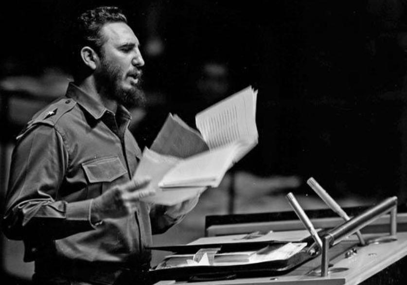 "Las guerras, desde el principio de la humanidad, han surgido, fundamentalmente, por una razón: el deseo de unos de despojar a otros de sus riquezas. Desaparezca la filosofía del despojo, y habrá desaparecido la filosofía de la guerra. #Fidel