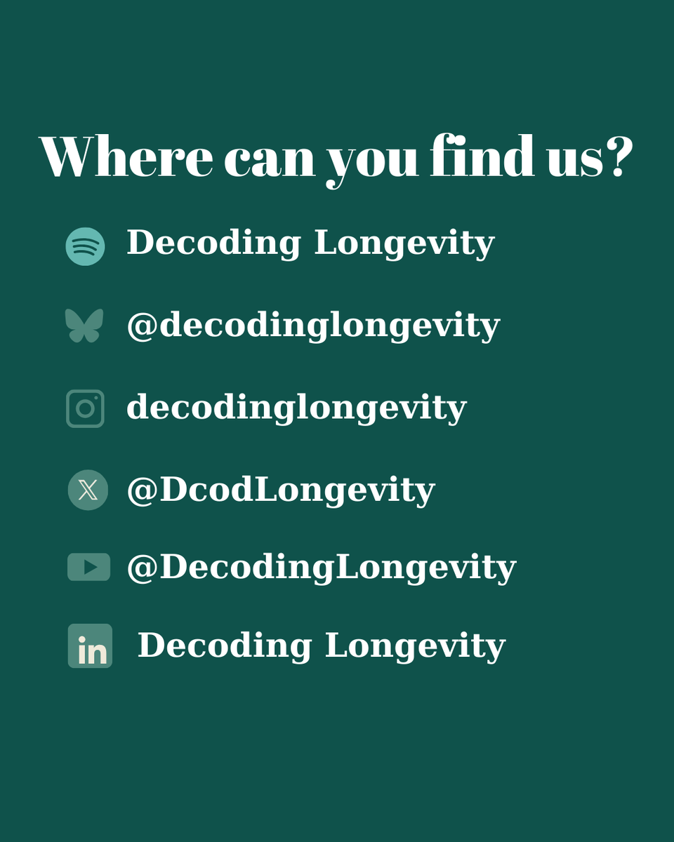DcodLongevity's tweet image. 🎧 Episode 7 is out now!
"This is more than an aging clock—it’s a clinical revolution."
We explore OMICmAge, epigenetic proxies & the future of personalized aging diagnostics with @VarunDw
Hosted by @rv_sehgal & @MacsueJ
#Longevity #AgingScience