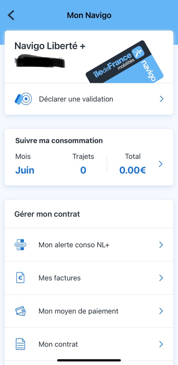 Navigo liberté + dispo sur iPhone 😉