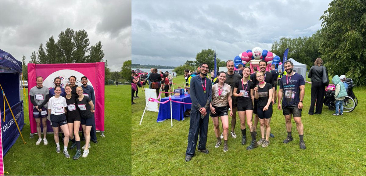 Cancer Research UK in Scotland (@crukscotland) on Twitter photo Scientists at the <a href="/Robertslab1/">Robertslab</a> <a href="/CRUK_SI/">CRUK Scotland Inst</a> Cancer Research UK Scotland Institute raised more than £650 for the charity by braving the mud at Pretty Muddy on Saturday. Despite torrential rain the team successfully tackled the challenging course in Strathclyde Park. Huge thanks from Scientists at the <a href="/Robertslab1/">Robertslab</a> <a href="/CRUK_SI/">CRUK Scotland Inst</a> Cancer Research UK Scotland Institute raised more than £650 for the charity by braving the mud at Pretty Muddy on Saturday. Despite torrential rain the team successfully tackled the challenging course in Strathclyde Park. Huge thanks from