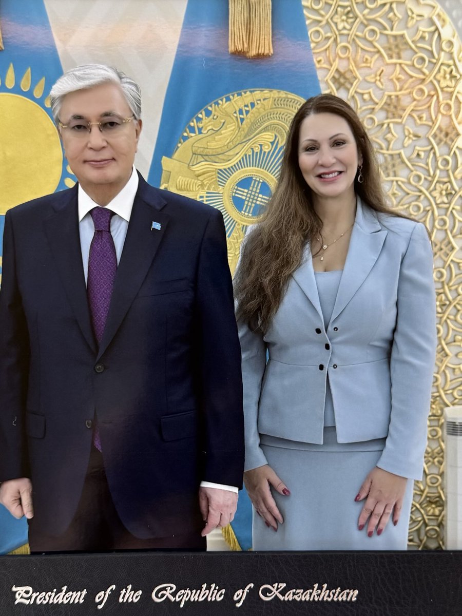 Grateful to meet with President Tokayev