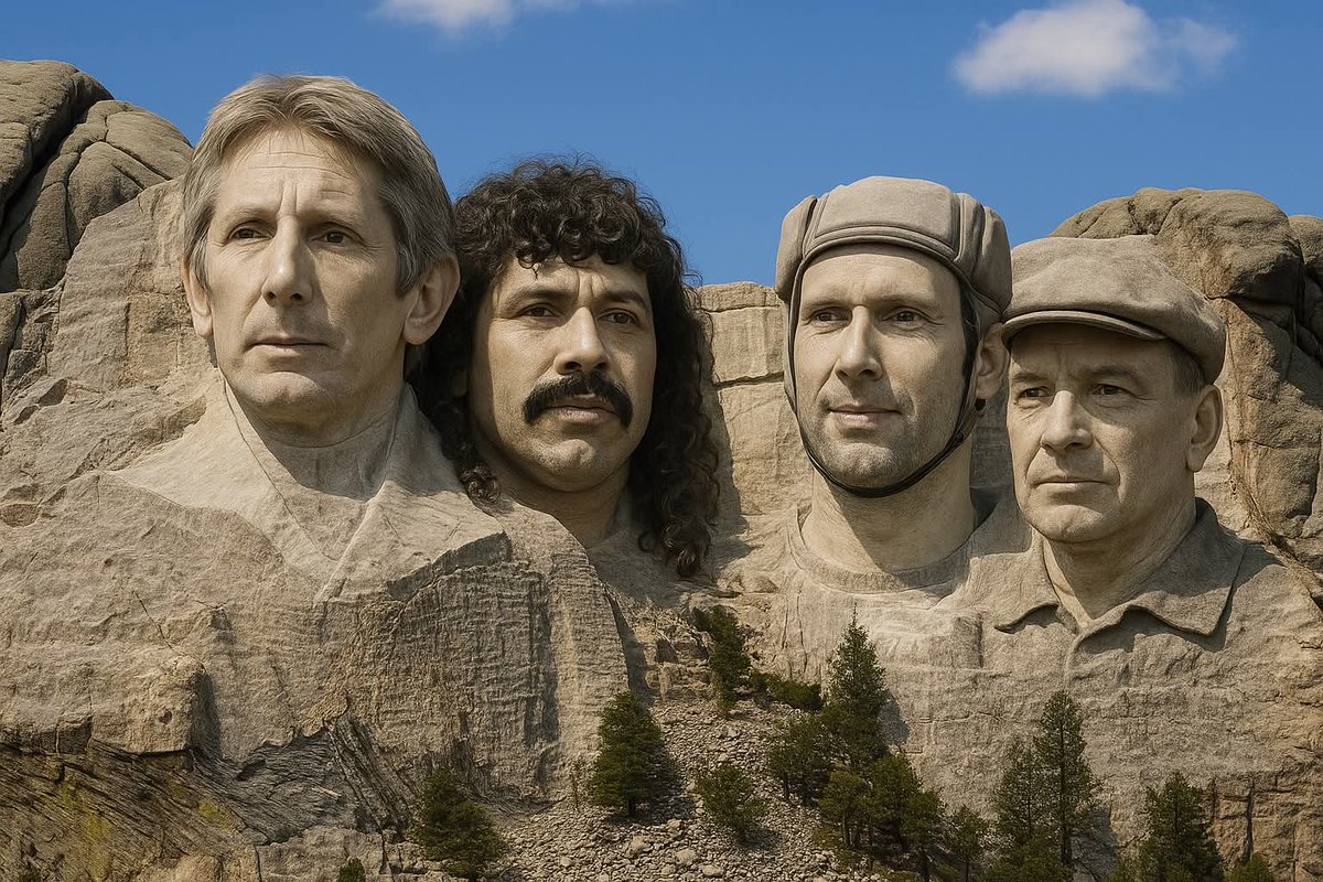 My mount Rushmore of goalkeepers. Easiest decision I have ever made. Buffon wouldn't make it if we had 30 spaces on the mountain.