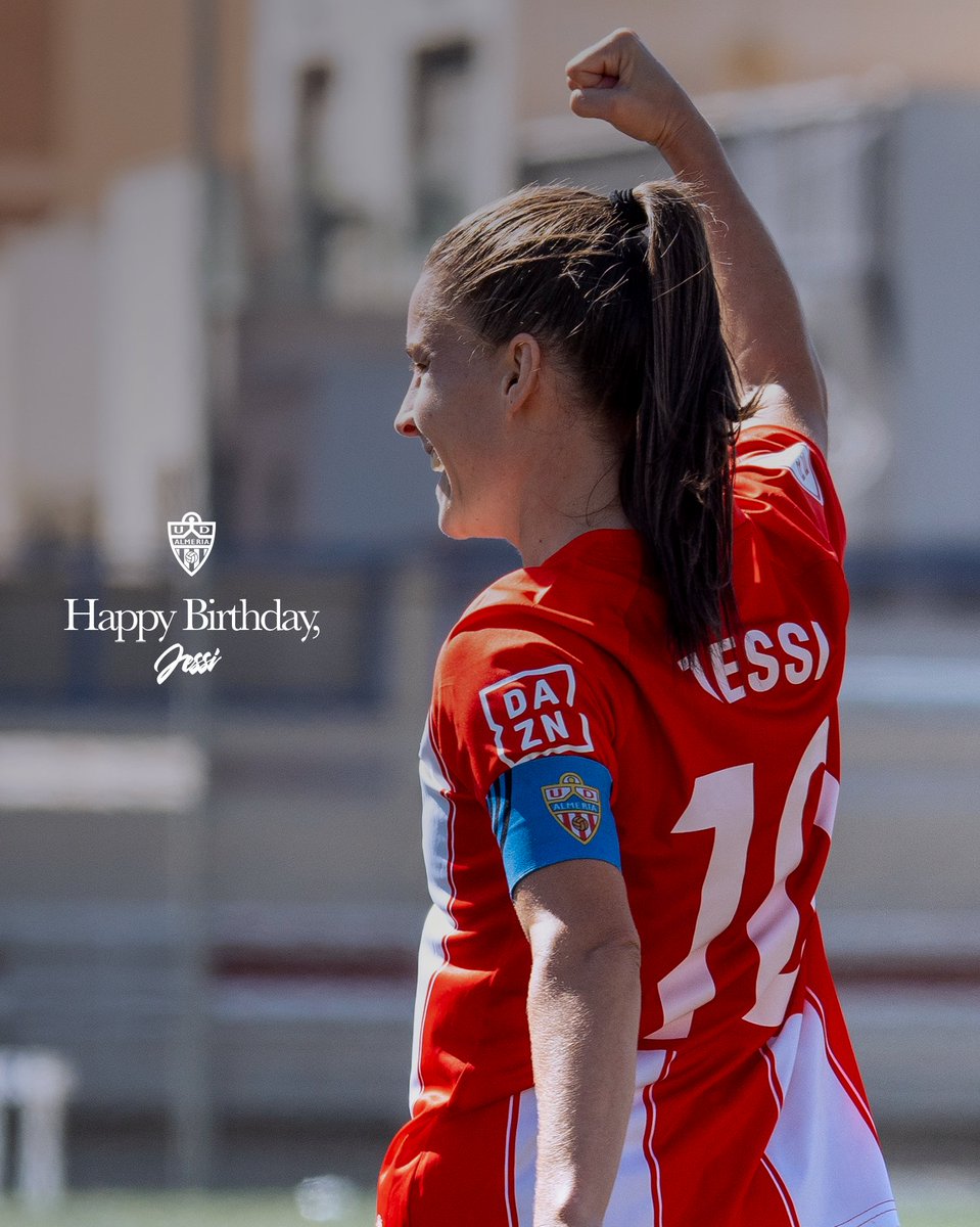 UD Almería Femenino (@femeninouda) on Twitter photo 🎂 ¡Hoy celebramos el cumpleaños de Jessi!
🎉 Deseamos a nuestra capitana que se cumplan todos sus deseos en un día tan especial
¡Felicidades <a href="/jessi9mic_mic/">Jessica Higueras</a>! 🥳 🎂 ¡Hoy celebramos el cumpleaños de Jessi!
🎉 Deseamos a nuestra capitana que se cumplan todos sus deseos en un día tan especial
¡Felicidades <a href="/jessi9mic_mic/">Jessica Higueras</a>! 🥳