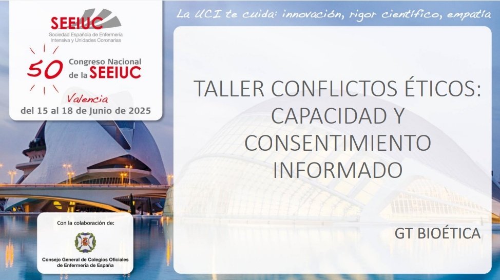 GT BIOÉTICA SEEIUC tweet media