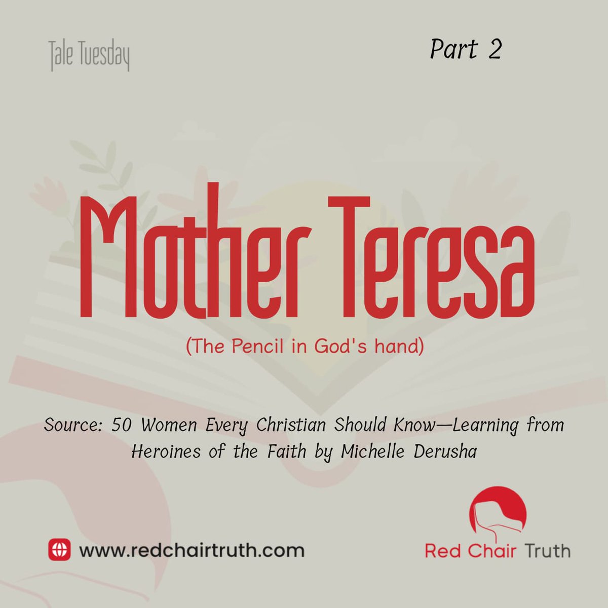 redchairtruth1's tweet image. Some stop when obstacles rise. But not her. Mother Teresa pressed on—torn between God’s call and man’s delay. When Rome stayed silent, would she wait or war for purpose?

Come witness her wrestle this Tale Tuesday.

#RedChairTruth #TaleTuesday #Faith #RCT #ItaUdoh