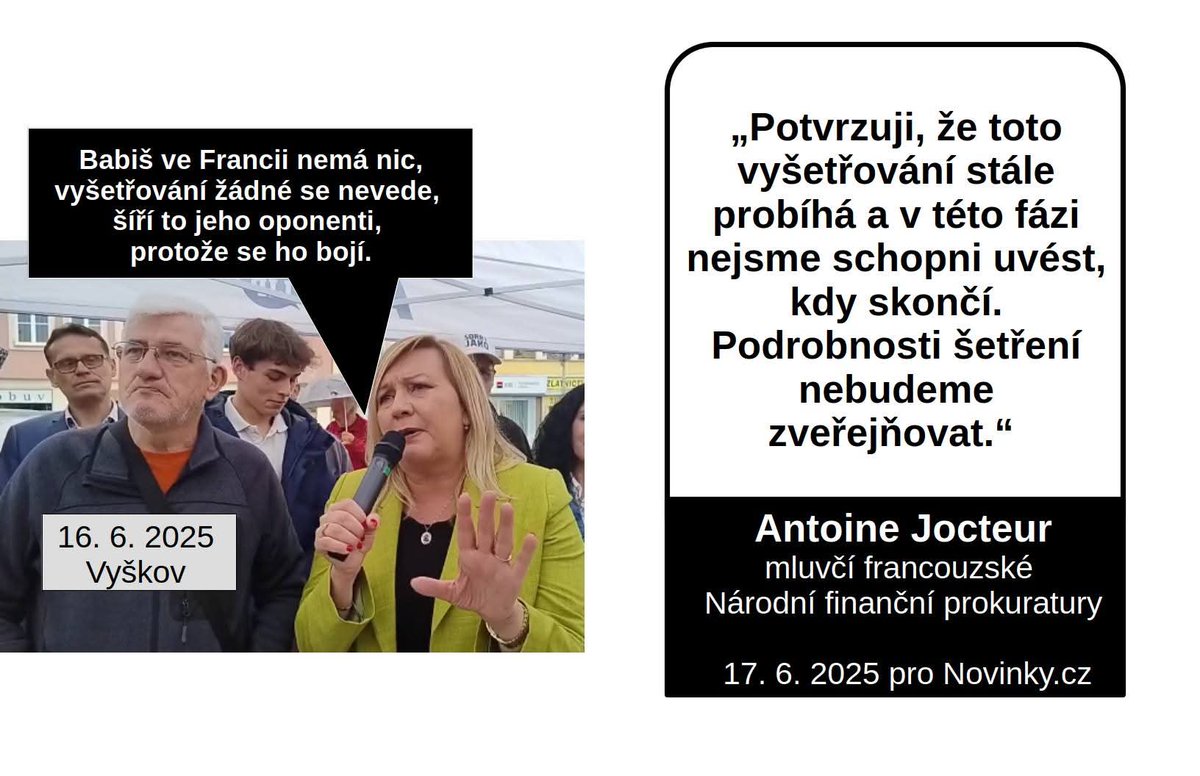 Bojkot Babišových výrobků (@vyrobku) on Twitter photo 