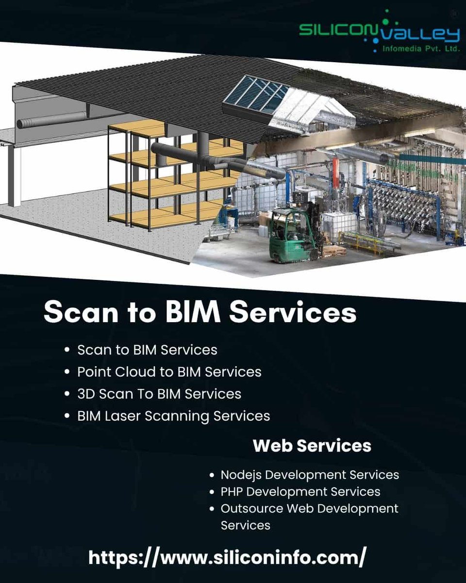 silicon_ltd's tweet image. 20+ years of expert 🌍 Scan to BIM services by Silicon Valley! Accurate 3D models + top web dev: NodeJS, AngularJS &amp;amp; PHP 💻🏗️ 

Visit us at:
siliconinfo.com/cad-outsourcin…

#scantobimservices #pointcloudtobimservices #cadservices #bimservices