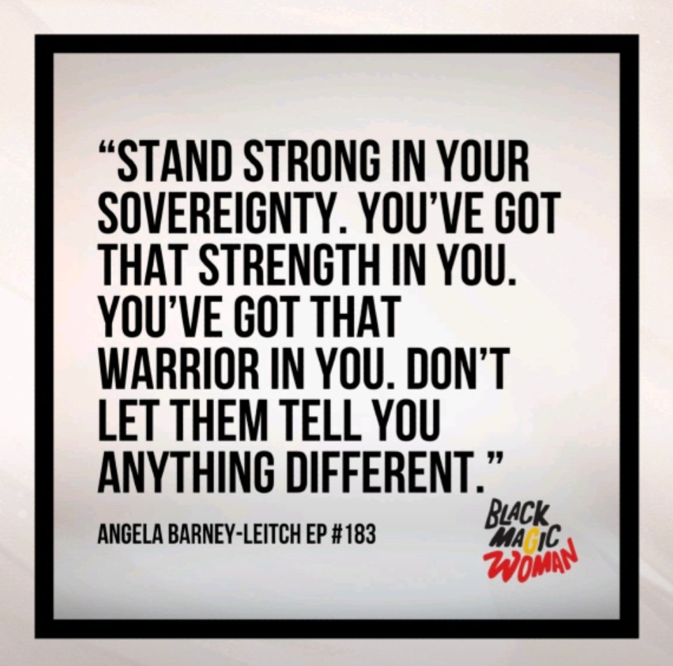 Angela Barney-Leitch (@angela_leitch) on Twitter photo Had a deadly yarn with Mundanara Bayles <a href="/BlakMagiqWoman/">Mundanara Bayles</a> podcast. We talked cultural leadership and blak excellence. My message "Stand Strong in your Sovereignty".
#BlackMagicWomanPodcast #Woppaburra #SovereigntyNeverCeded
Episode#183
linktr.ee/blackmagicwoma… Had a deadly yarn with Mundanara Bayles <a href="/BlakMagiqWoman/">Mundanara Bayles</a> podcast. We talked cultural leadership and blak excellence. My message "Stand Strong in your Sovereignty".
#BlackMagicWomanPodcast #Woppaburra #SovereigntyNeverCeded
Episode#183
linktr.ee/blackmagicwoma…