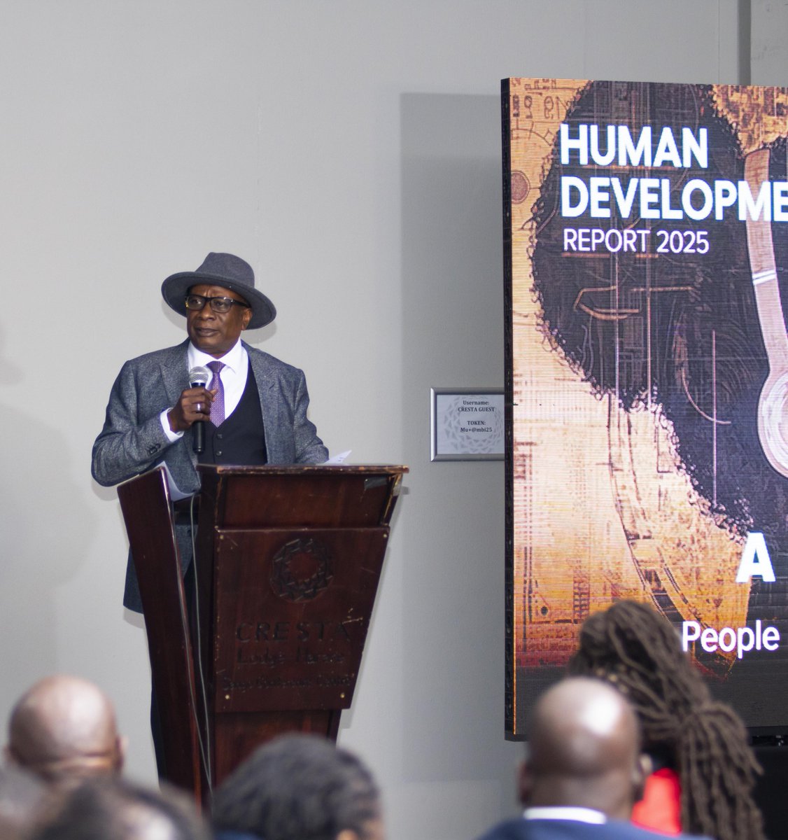 UNDP Zimbabwe (@undpzimbabwe) on Twitter photo 📍AI has been on the <a href="/UN/">United Nations</a> agenda for nearly a decade. It holds tremendous promise for advancing inclusive development. Let’s harness its power responsibly for Zimbabwe’s growth and to achieve the SDGs. <a href="/UNZimbabwe/">UN Zimbabwe</a> Resident and Humanitarian Coordinator, Mr. Edward Kallon. #HDR2025 📍AI has been on the <a href="/UN/">United Nations</a> agenda for nearly a decade. It holds tremendous promise for advancing inclusive development. Let’s harness its power responsibly for Zimbabwe’s growth and to achieve the SDGs. <a href="/UNZimbabwe/">UN Zimbabwe</a> Resident and Humanitarian Coordinator, Mr. Edward Kallon. #HDR2025