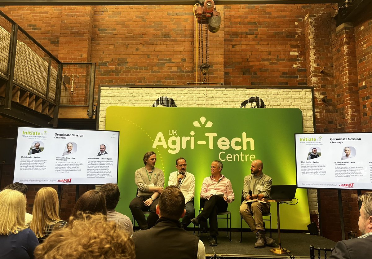 lacuna_space's tweet image. An inspiring day at @UKAgriTech’s Initiate event!🌿

A brilliant opportunity to explore how #satelliteIoT can transform the future of agriculture. 

Thanks to the organisers for bringing together this forward thinking community and hosting Lacuna on a panel!