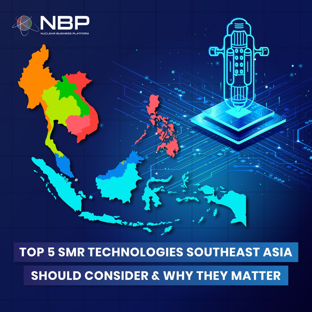 Southeast Asia's #energy future is transforming with SMRs! ⚛️ 🌎 Facing surging electricity demand and climate goals, the region's diverse geography finds a perfect fit in compact, safe, and versatile SMRs.
Discover how leading #SMR technologies are redefining the energy