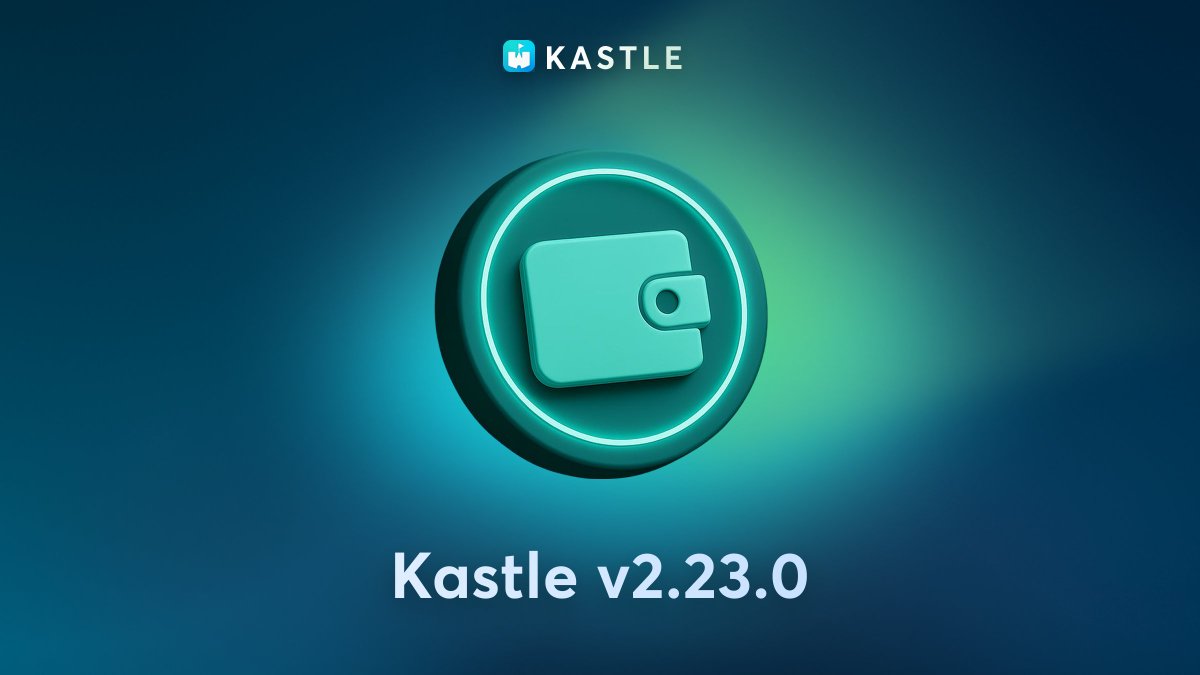 Kastle Wallet (@kastlewallet) on Twitter photo π¨ Kastle v2.23.0 is out! π°β¨
This oneβs for the L2s builders and users π
Hereβs whatβs new:
π Smoother network switching for L2s
π ERC20 & KAS display on L2 EVM chains
π§© EIP-6963 support
π Updated security algorithm
π Better viem error handling
π§ Bug fixes & polish as π¨ Kastle v2.23.0 is out! π°β¨
This oneβs for the L2s builders and users π
Hereβs whatβs new:
π Smoother network switching for L2s
π ERC20 & KAS display on L2 EVM chains
π§© EIP-6963 support
π Updated security algorithm
π Better viem error handling
π§ Bug fixes & polish as