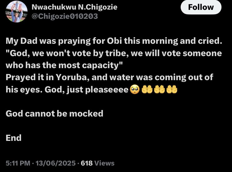 Aro (@arotweets042) on Twitter photo <a href="/trigottista/">Harry Da Diegot</a> <a href="/Chigozie010203/">Nwachukwu N.Chigozie</a> Why is “Chigozie’s” father praying in Yariba chatter? 🤔 <a href="/trigottista/">Harry Da Diegot</a> <a href="/Chigozie010203/">Nwachukwu N.Chigozie</a> Why is “Chigozie’s” father praying in Yariba chatter? 🤔