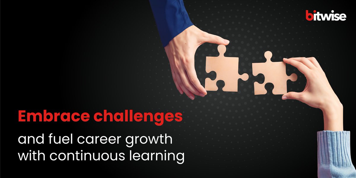 Bitwise_Updates's tweet image. With holistic training and skill development, #bitwise empowers professionals to embrace challenges and fuel long-term career growth through #ContinuousLearning. 
Explore #LifeAtBitwise here: bitwiseglobal.com/en-us/about-us/

#Learning