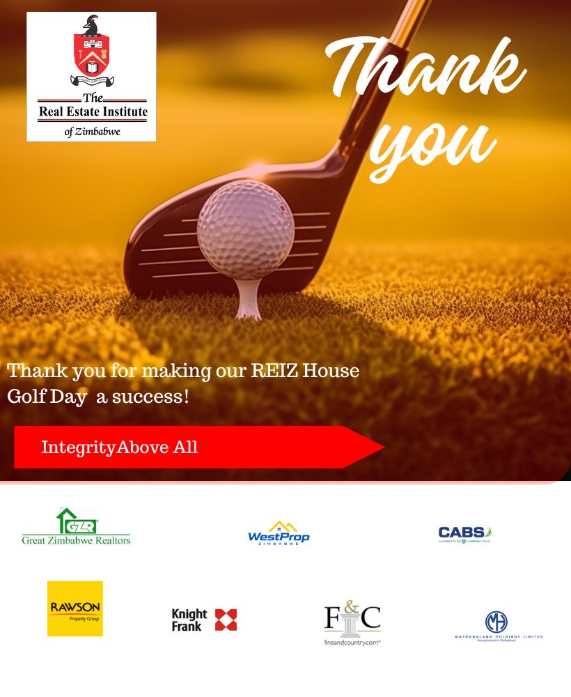 Reiz Zimbabwe (@reiz_zimbabwe) on Twitter photo 🏌️♂️⛳️ Huge shoutout to all our amazing sponsors <a href="/fineandcountryz/">fineandcountryzw</a> <a href="/WestPropZim/">WestProp Holdings</a> <a href="/CabsZimbabwe/">CABS ZIMBABWE</a> <a href="/KnightFrankZim/">Knight Frank Zimbabwe</a> <a href="/HreRawson/">Rawson Properties HRE</a> Mashonaland Holdings and Great Zimbabwe Realtors and attendees for making our golf day unforgettable! 🏌️♂️⛳️ Huge shoutout to all our amazing sponsors <a href="/fineandcountryz/">fineandcountryzw</a> <a href="/WestPropZim/">WestProp Holdings</a> <a href="/CabsZimbabwe/">CABS ZIMBABWE</a> <a href="/KnightFrankZim/">Knight Frank Zimbabwe</a> <a href="/HreRawson/">Rawson Properties HRE</a> Mashonaland Holdings and Great Zimbabwe Realtors and attendees for making our golf day unforgettable!