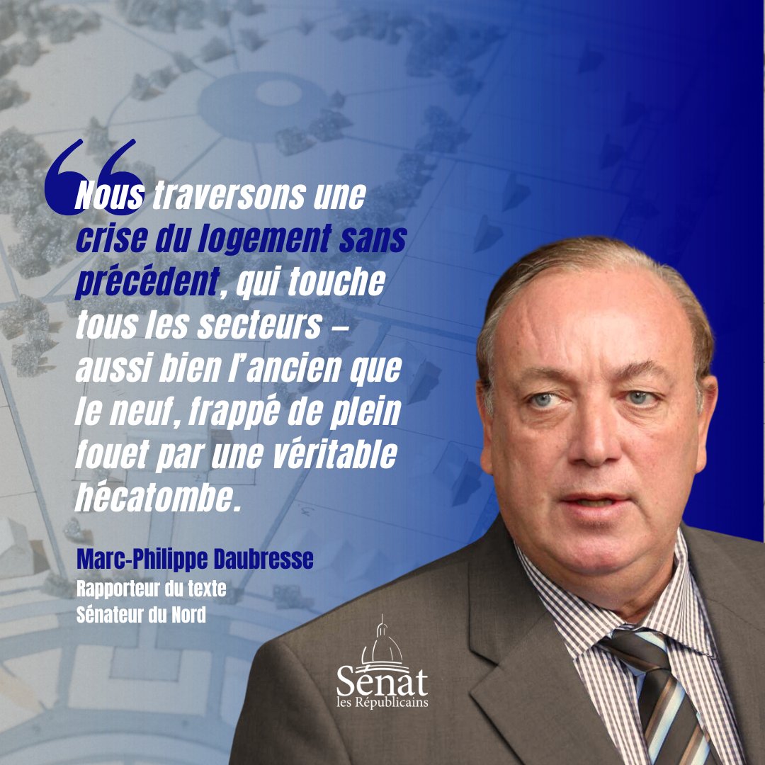 Les Républicains Sénat (@lesrep_senat) on Twitter photo ✅ Le Sénat a adopté la proposition de loi de simplification du droit de l’urbanisme et du logement. Issu de l’Assemblée nationale et rapporté par les sénateurs <a href="/noel_sylviane/">Sylviane NOËL, Sénatrice de la Haute-Savoie</a> et <a href="/DAUBRESSE_MP/">Marc-Philippe Daubresse</a>, ce texte pose une première pierre vers la simplification des règles en la matière. ✅ Le Sénat a adopté la proposition de loi de simplification du droit de l’urbanisme et du logement. Issu de l’Assemblée nationale et rapporté par les sénateurs <a href="/noel_sylviane/">Sylviane NOËL, Sénatrice de la Haute-Savoie</a> et <a href="/DAUBRESSE_MP/">Marc-Philippe Daubresse</a>, ce texte pose une première pierre vers la simplification des règles en la matière.
