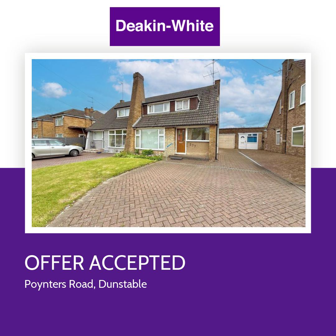🔑 OFFER ACCEPTED
Thinking of selling your home?
☎️ Call us on 01582 343 548
📲 Message us via psh.pt/41tj48a