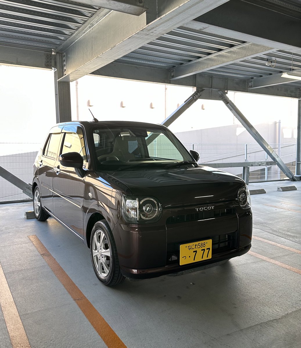 MRワゴンがエアコン死んだので乗り変えました！可愛い☺️

#俺のトコット