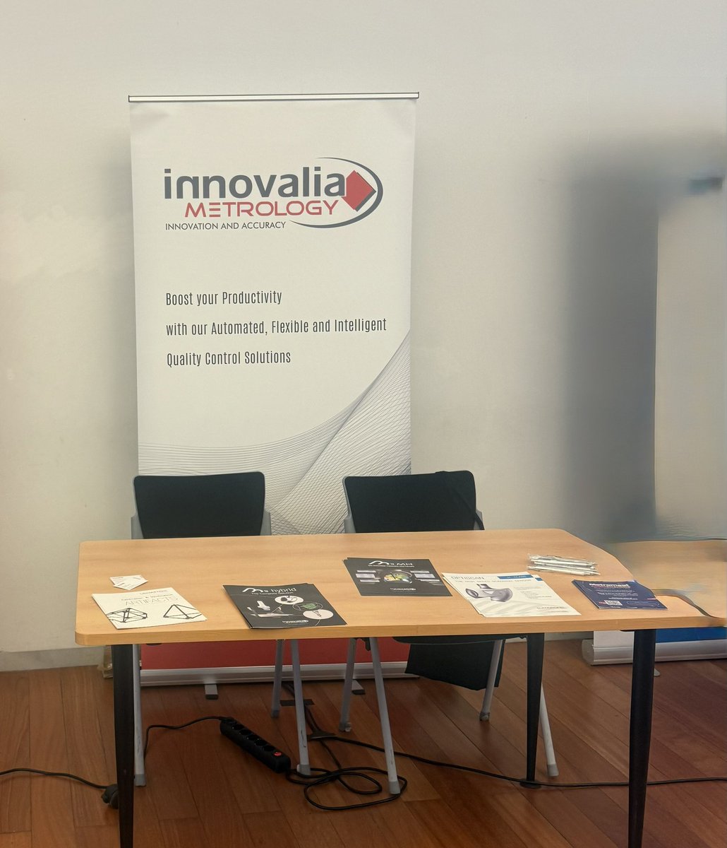 Un placer representar a <a href="/IMetrology_ES/">Innovalia Metrology</a> en #MESIC2025, el Congreso Internacional de #IngenieriadeFabricacion organizado por la Escuela de Ingeniería de Bilbao <a href="/upvehu/">UPV/EHU</a> y la Sociedad de Ingeniería de Fabricación y con apoyo del <a href="/CfaaEhu/">CFAA</a> 
Días para aprender y compartir, allá vamos!