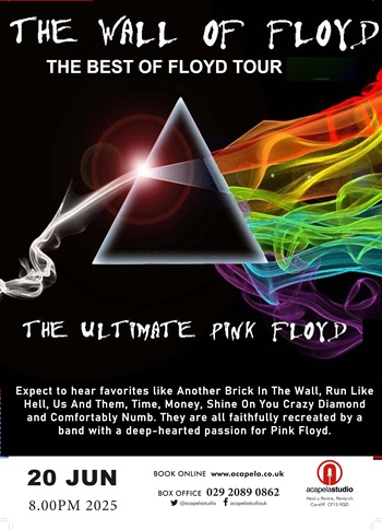 NEW - Imarhan and Nirvana Tribute return.

NEXT Dave Kelly &amp; Christine Collister, Wall of Floyd, Le Freak (tribute to Chic), Jenny Colquitt, Demi Marriner &amp; JOSIENNE CLARKE songs of SANDY DENNY mailchi.mp/acapela/new-im…