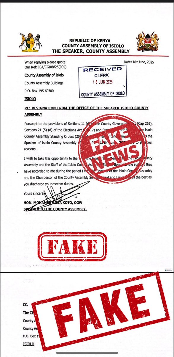 Goonism has no place in this country, Isiolo county assembly is fighting impunity and bad leadership.