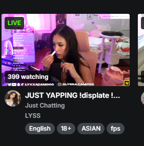 NAH I WAS WONDERING WHY I HAD 400 VIEWERS ON KICK, THEN I SAW THE THUMBNAIL