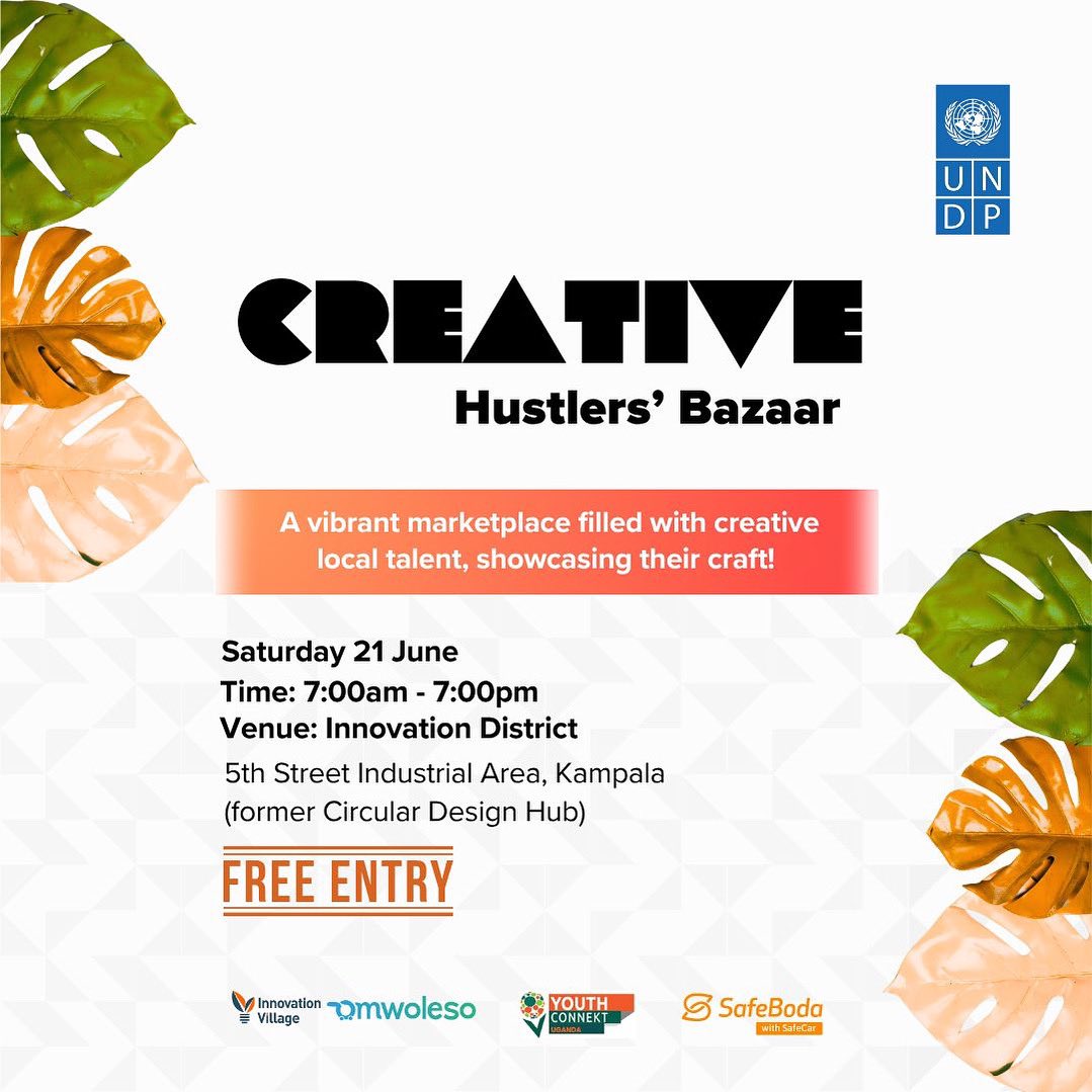 New Market in Town Alert! 

This Saturday, 21st June — Come Shop at the Creative Hustlers’ Bazaar Market! 🎉✨

Join us at the Innovation District (formerly Design Hub) for a fun and vibrant market day featuring a wide variety of unique and exciting vendors — from fashion and art